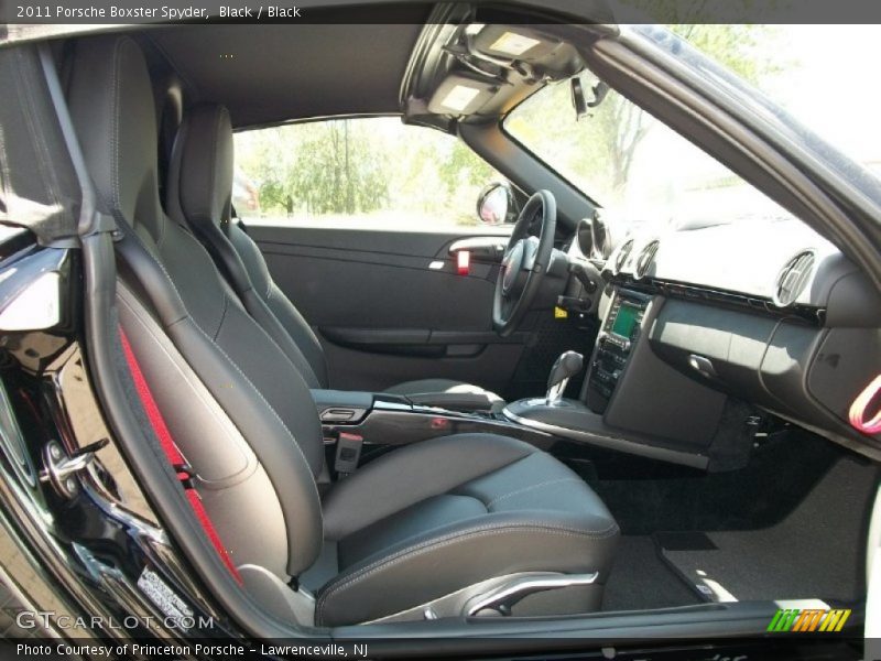  2011 Boxster Spyder Black Interior