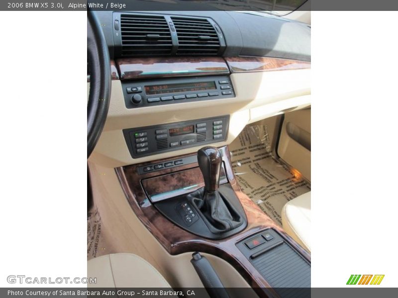 Alpine White / Beige 2006 BMW X5 3.0i
