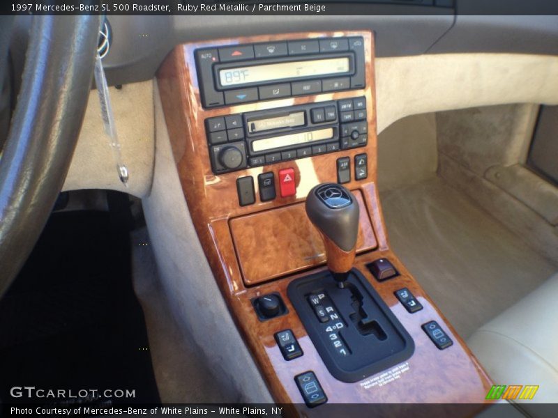 Controls of 1997 SL 500 Roadster