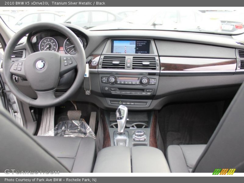 Titanium Silver Metallic / Black 2010 BMW X5 xDrive30i