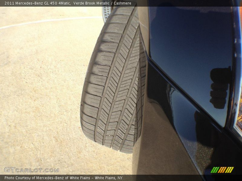 Verde Brook Metallic / Cashmere 2011 Mercedes-Benz GL 450 4Matic