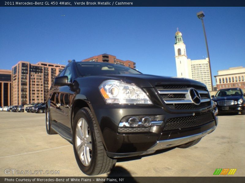 Verde Brook Metallic / Cashmere 2011 Mercedes-Benz GL 450 4Matic