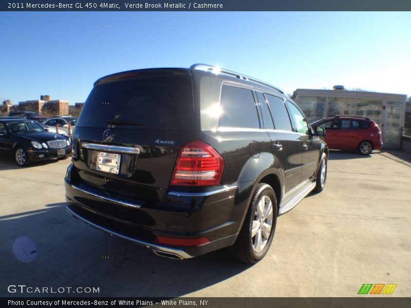 Verde Brook Metallic / Cashmere 2011 Mercedes-Benz GL 450 4Matic