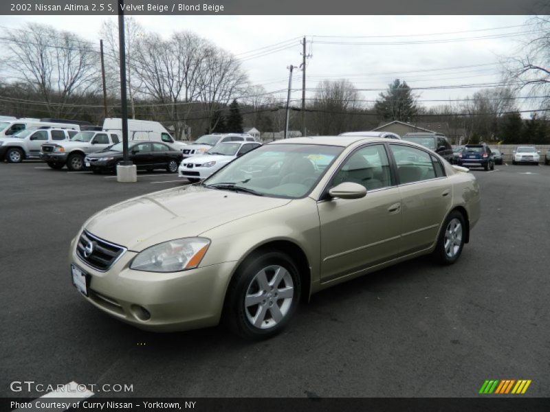 Velvet Beige / Blond Beige 2002 Nissan Altima 2.5 S