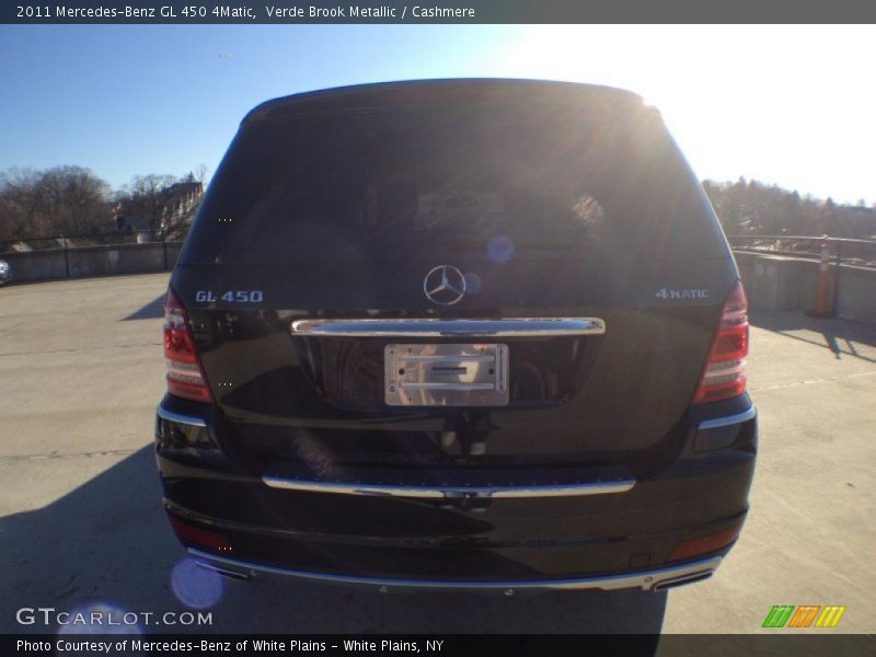 Verde Brook Metallic / Cashmere 2011 Mercedes-Benz GL 450 4Matic