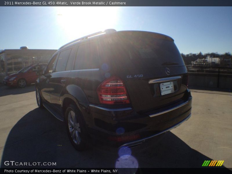 Verde Brook Metallic / Cashmere 2011 Mercedes-Benz GL 450 4Matic
