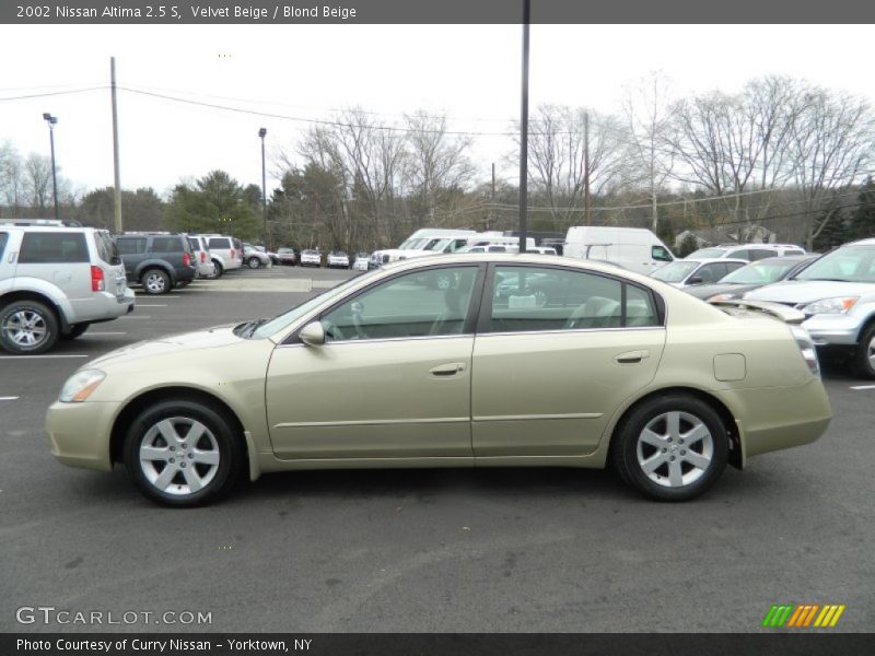 Velvet Beige / Blond Beige 2002 Nissan Altima 2.5 S