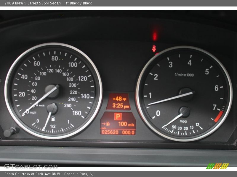 Jet Black / Black 2009 BMW 5 Series 535xi Sedan