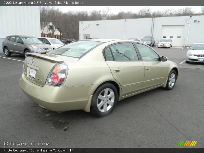 Velvet Beige / Blond Beige 2002 Nissan Altima 2.5 S