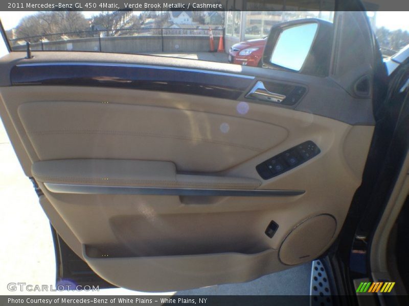 Verde Brook Metallic / Cashmere 2011 Mercedes-Benz GL 450 4Matic