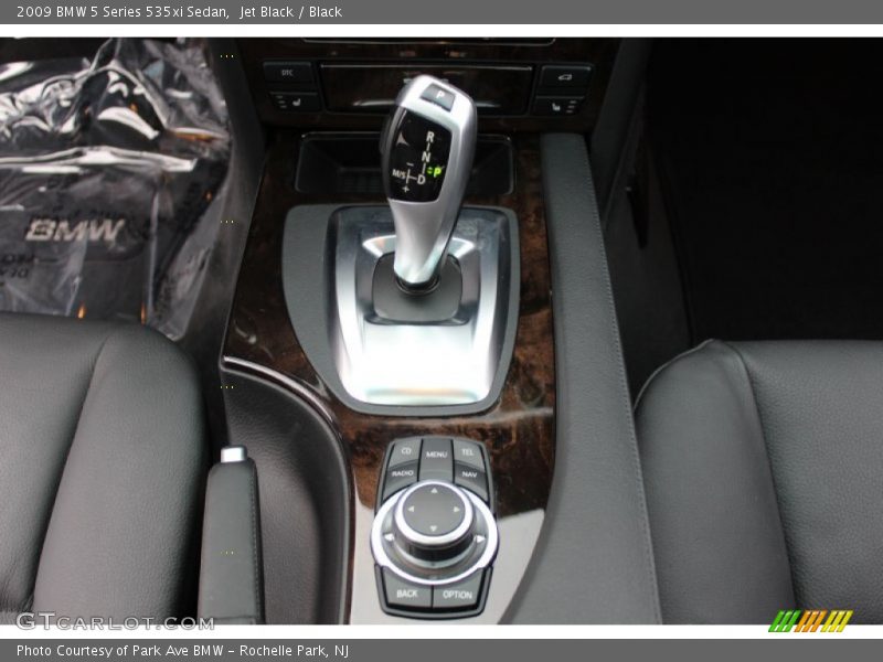 Jet Black / Black 2009 BMW 5 Series 535xi Sedan