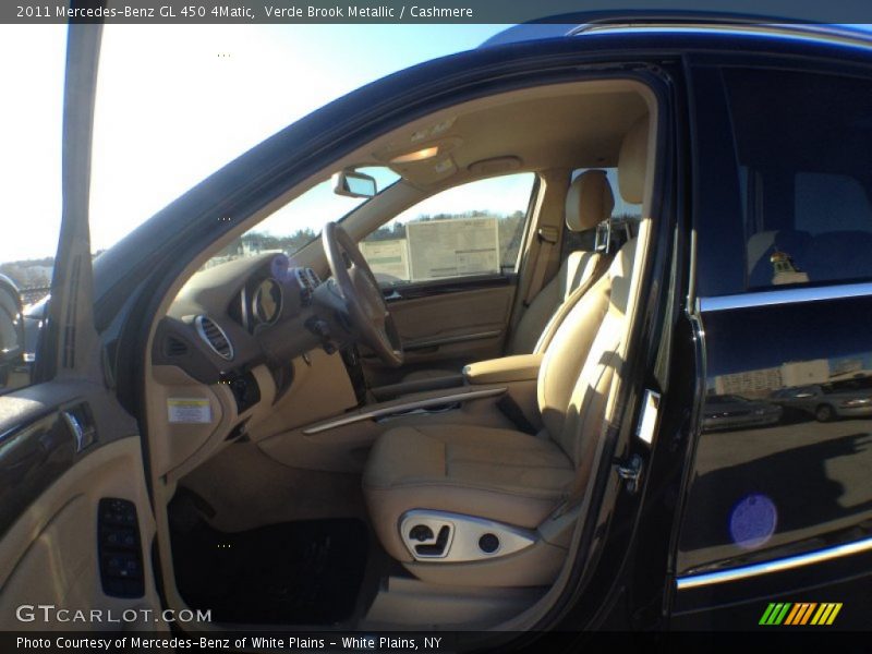 Verde Brook Metallic / Cashmere 2011 Mercedes-Benz GL 450 4Matic