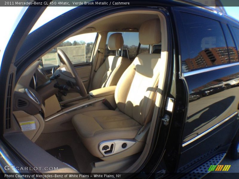 Verde Brook Metallic / Cashmere 2011 Mercedes-Benz GL 450 4Matic