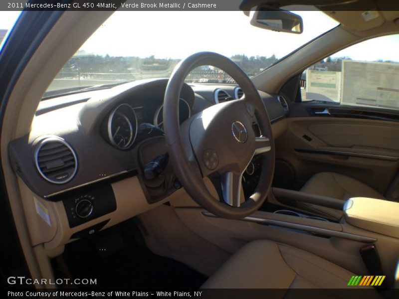 Verde Brook Metallic / Cashmere 2011 Mercedes-Benz GL 450 4Matic