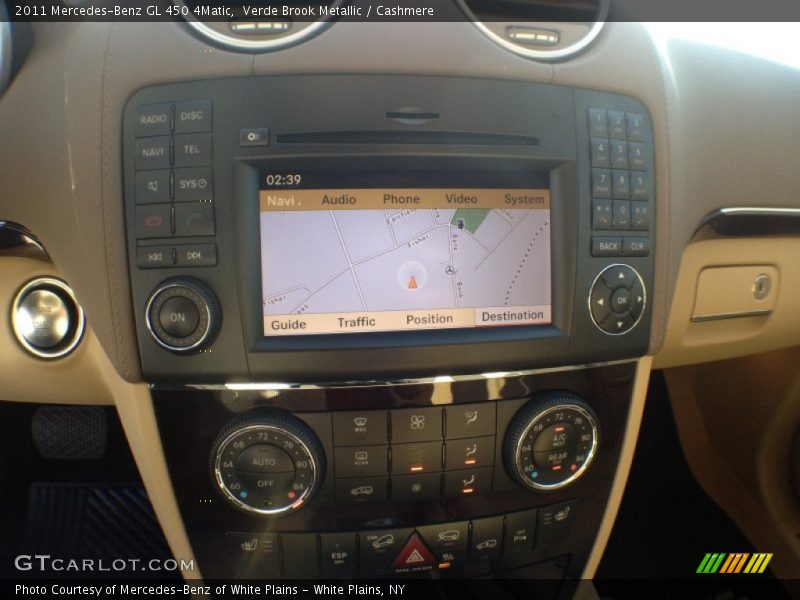 Verde Brook Metallic / Cashmere 2011 Mercedes-Benz GL 450 4Matic