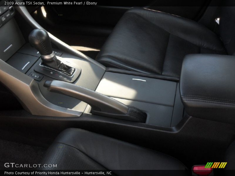 Premium White Pearl / Ebony 2009 Acura TSX Sedan