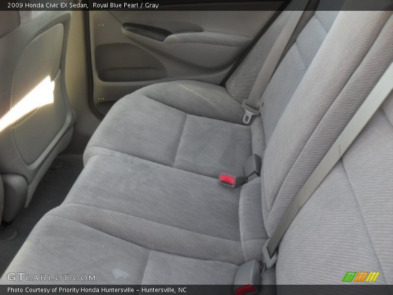 Royal Blue Pearl / Gray 2009 Honda Civic EX Sedan