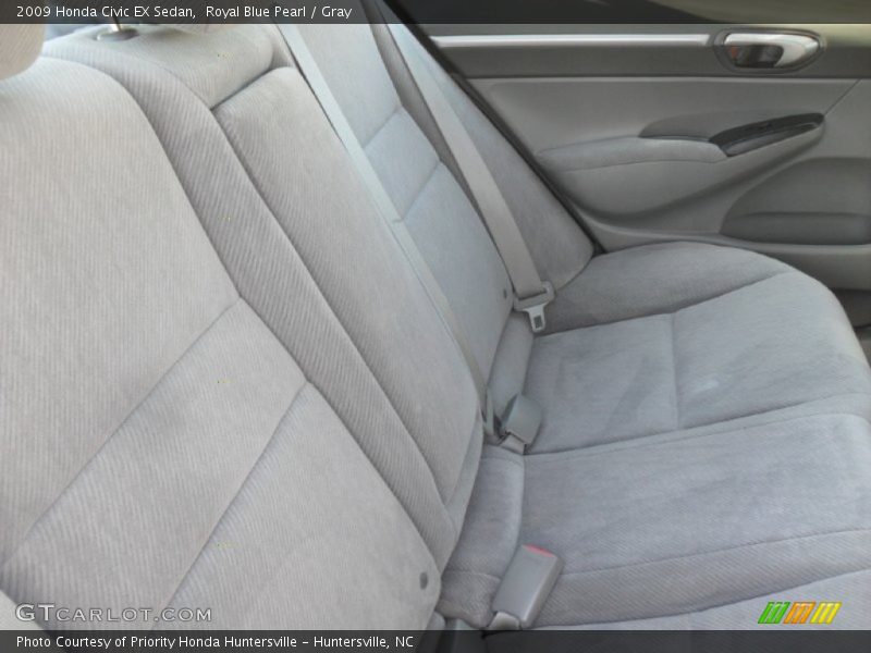 Royal Blue Pearl / Gray 2009 Honda Civic EX Sedan