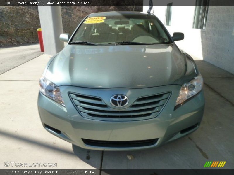 Aloe Green Metallic / Ash 2009 Toyota Camry LE
