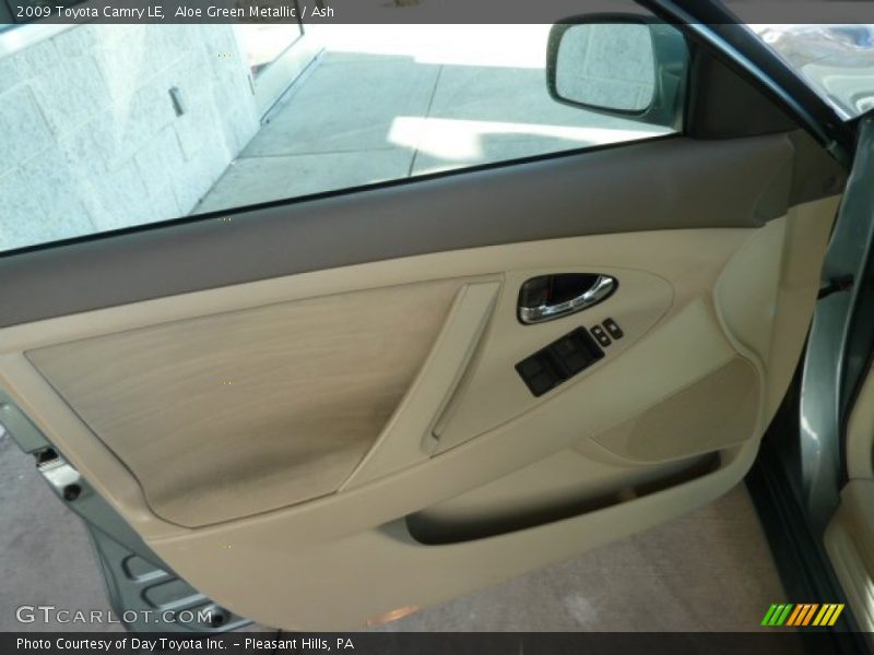 Aloe Green Metallic / Ash 2009 Toyota Camry LE