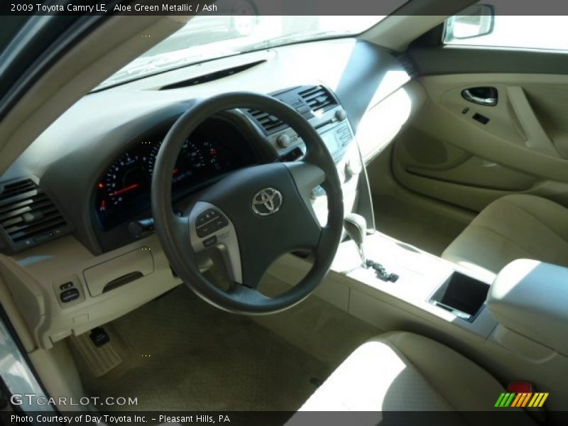 Aloe Green Metallic / Ash 2009 Toyota Camry LE