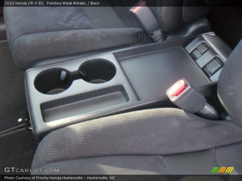 Polished Metal Metallic / Black 2010 Honda CR-V EX