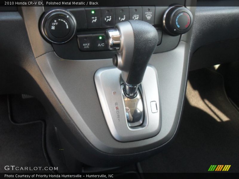 Polished Metal Metallic / Black 2010 Honda CR-V EX