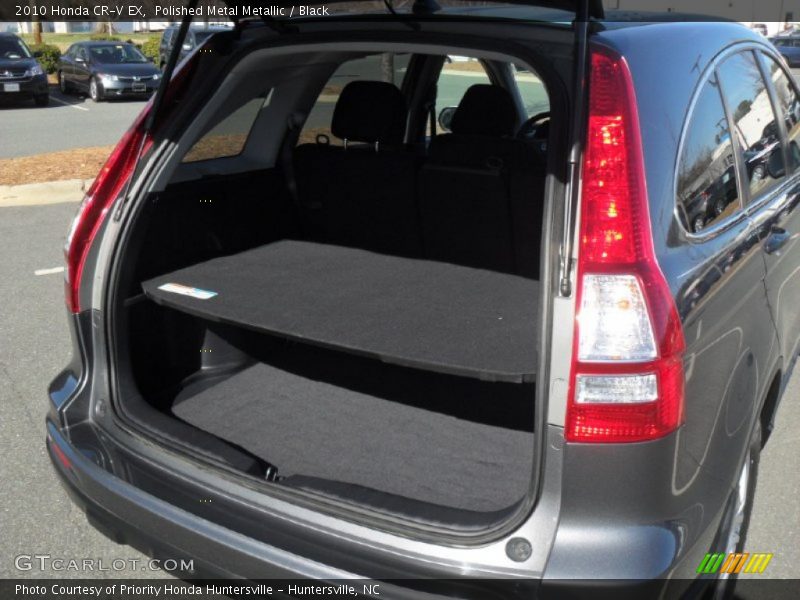 Polished Metal Metallic / Black 2010 Honda CR-V EX