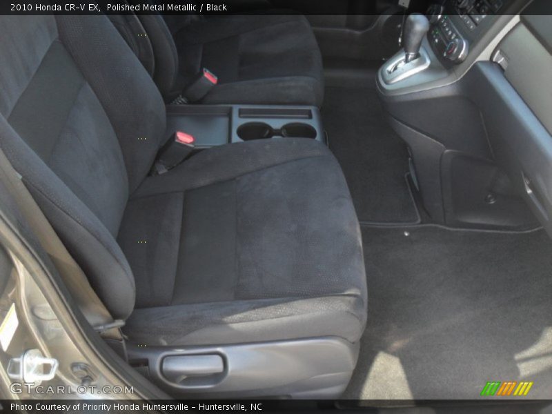 Polished Metal Metallic / Black 2010 Honda CR-V EX