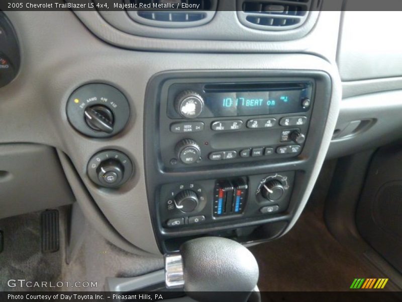 Majestic Red Metallic / Ebony 2005 Chevrolet TrailBlazer LS 4x4