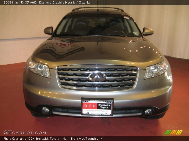 Diamond Graphite Metallic / Graphite 2008 Infiniti FX 35 AWD