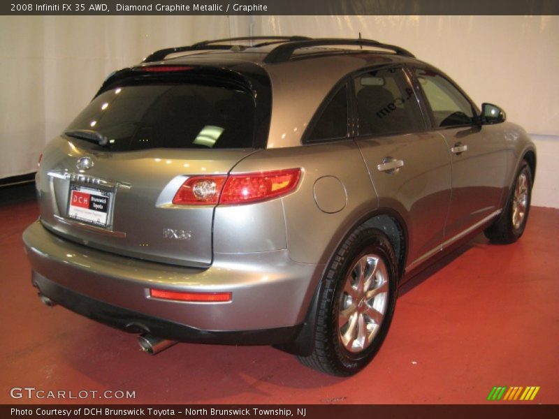 Diamond Graphite Metallic / Graphite 2008 Infiniti FX 35 AWD