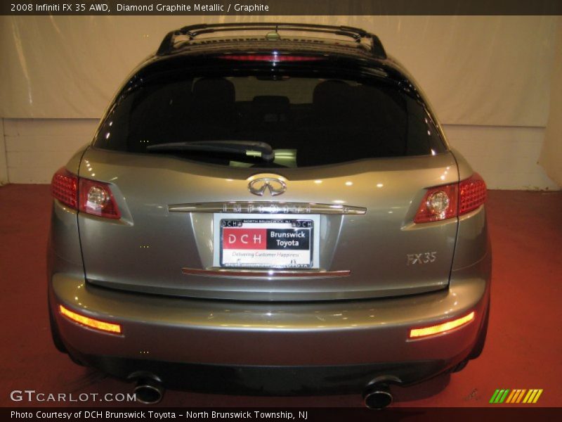 Diamond Graphite Metallic / Graphite 2008 Infiniti FX 35 AWD