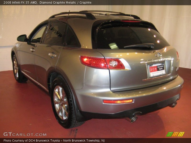 Diamond Graphite Metallic / Graphite 2008 Infiniti FX 35 AWD