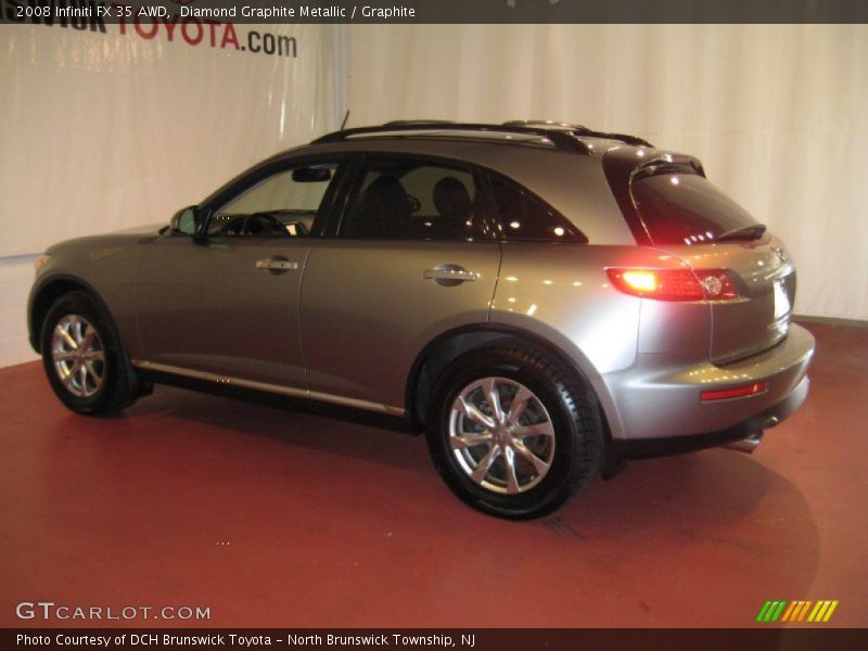 Diamond Graphite Metallic / Graphite 2008 Infiniti FX 35 AWD