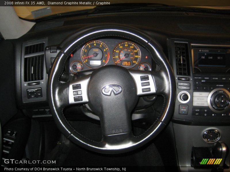 Diamond Graphite Metallic / Graphite 2008 Infiniti FX 35 AWD