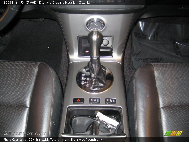 Diamond Graphite Metallic / Graphite 2008 Infiniti FX 35 AWD