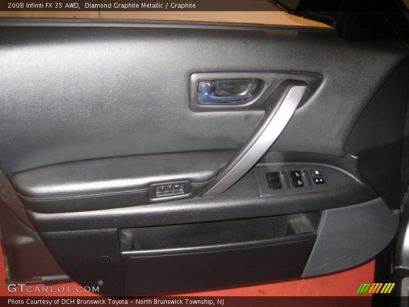 Diamond Graphite Metallic / Graphite 2008 Infiniti FX 35 AWD