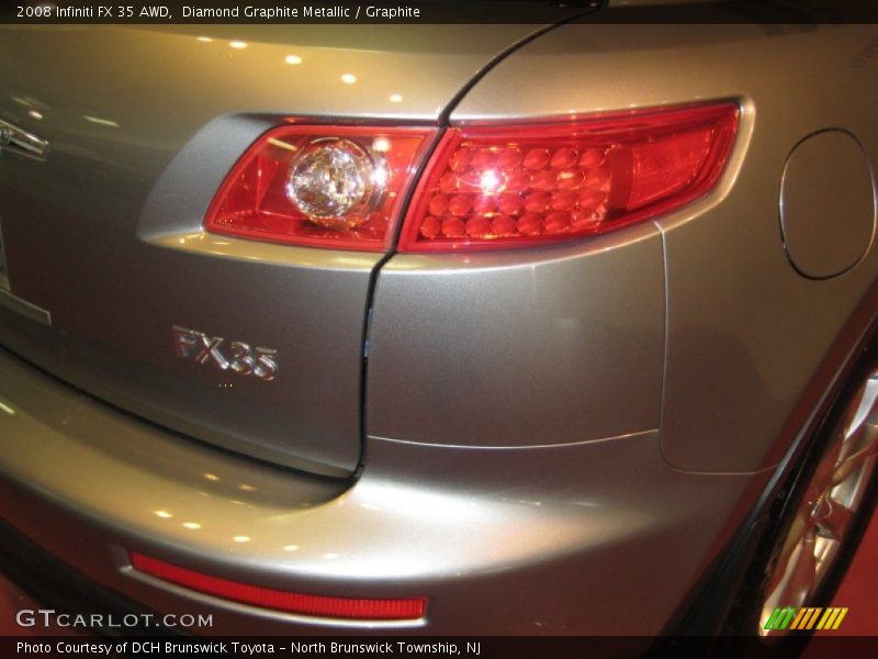 Diamond Graphite Metallic / Graphite 2008 Infiniti FX 35 AWD