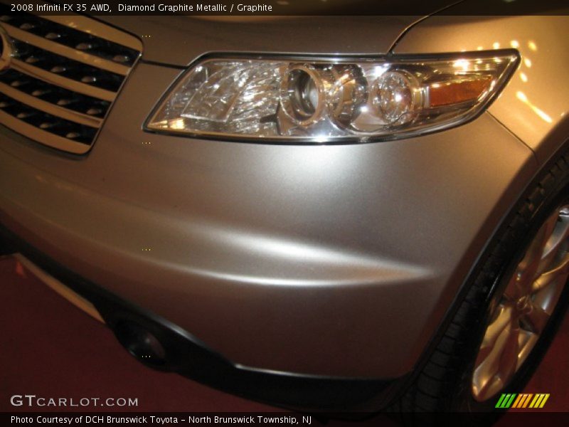 Diamond Graphite Metallic / Graphite 2008 Infiniti FX 35 AWD