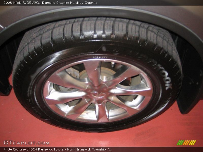 Diamond Graphite Metallic / Graphite 2008 Infiniti FX 35 AWD