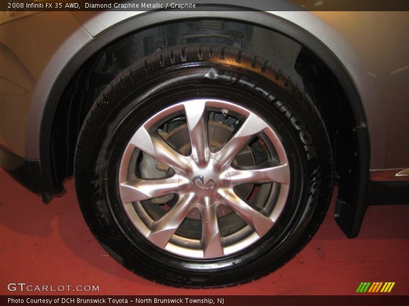 Diamond Graphite Metallic / Graphite 2008 Infiniti FX 35 AWD