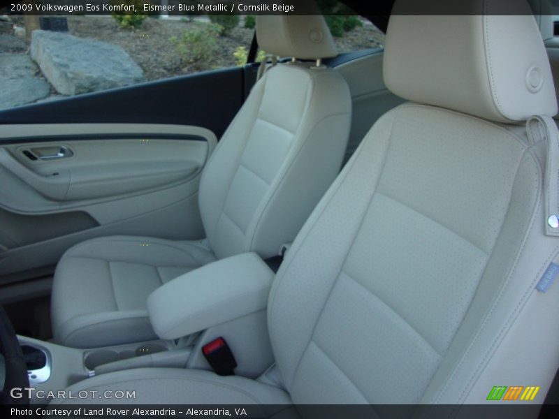 Eismeer Blue Metallic / Cornsilk Beige 2009 Volkswagen Eos Komfort