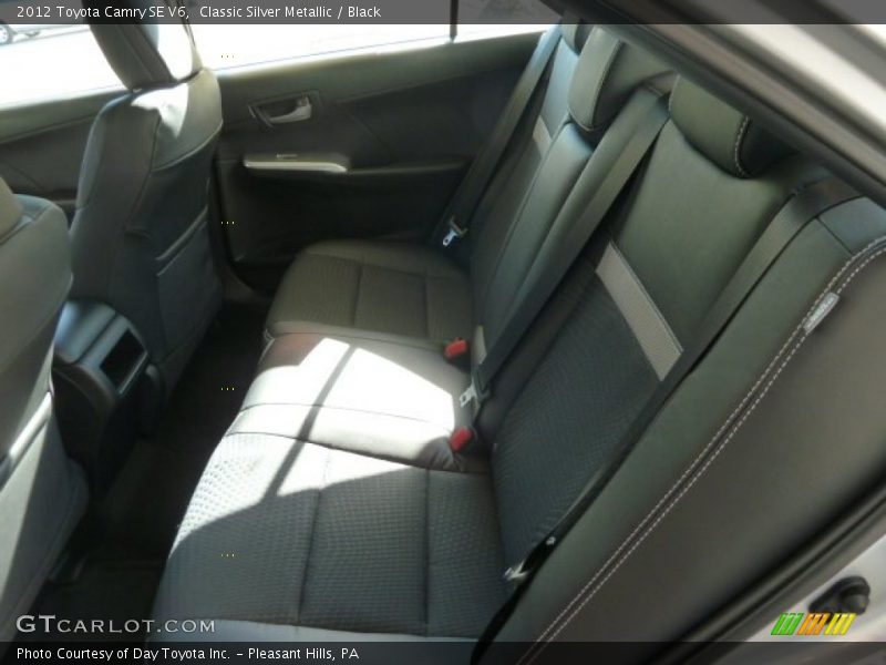 Classic Silver Metallic / Black 2012 Toyota Camry SE V6