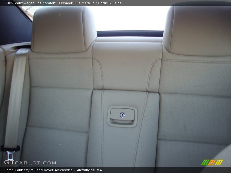 Eismeer Blue Metallic / Cornsilk Beige 2009 Volkswagen Eos Komfort