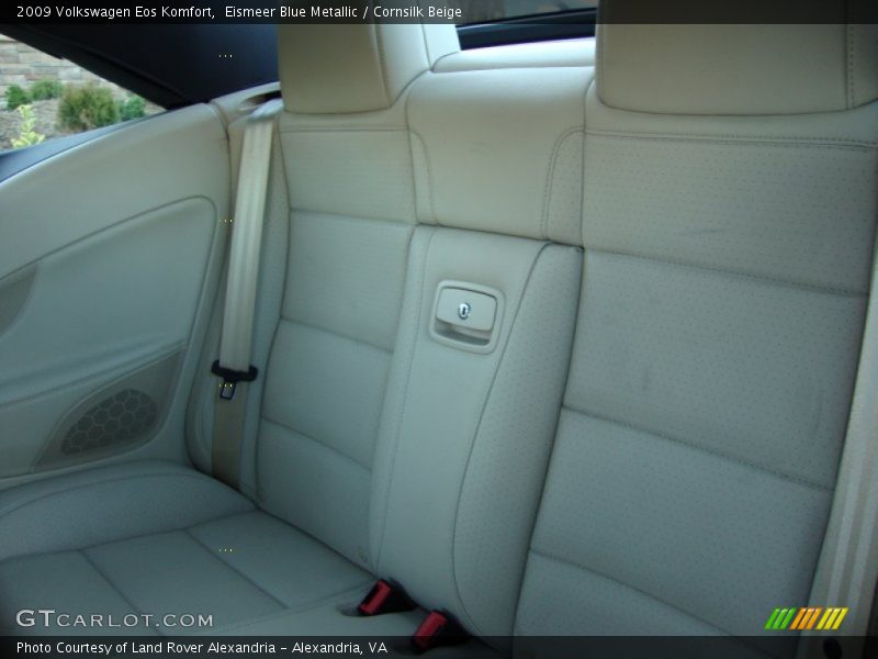 Eismeer Blue Metallic / Cornsilk Beige 2009 Volkswagen Eos Komfort