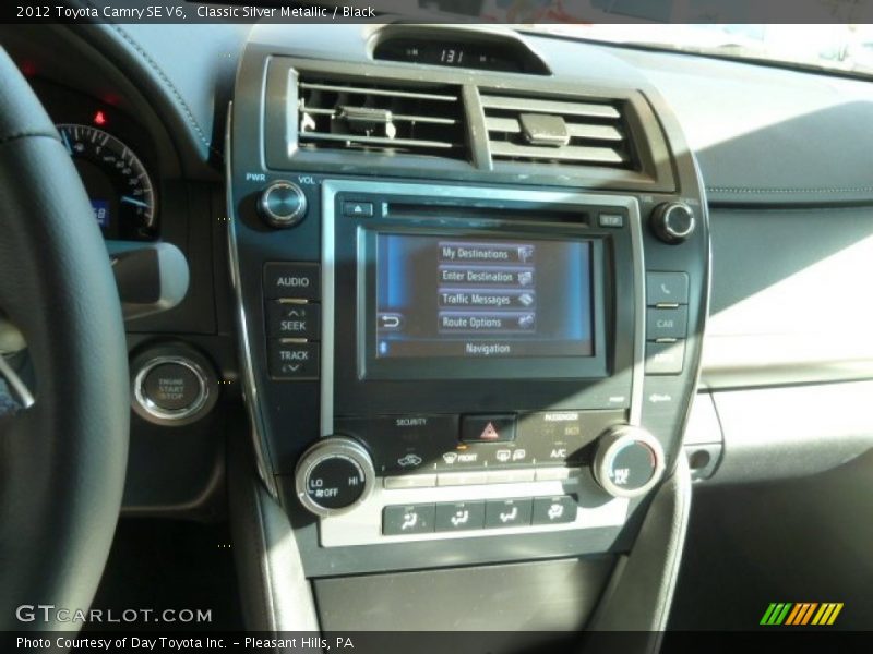 Classic Silver Metallic / Black 2012 Toyota Camry SE V6