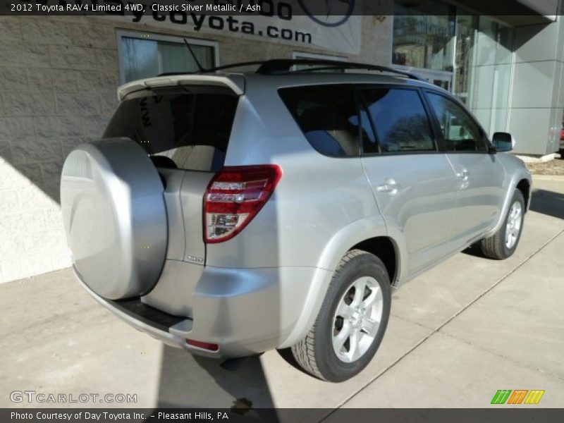 Classic Silver Metallic / Ash 2012 Toyota RAV4 Limited 4WD