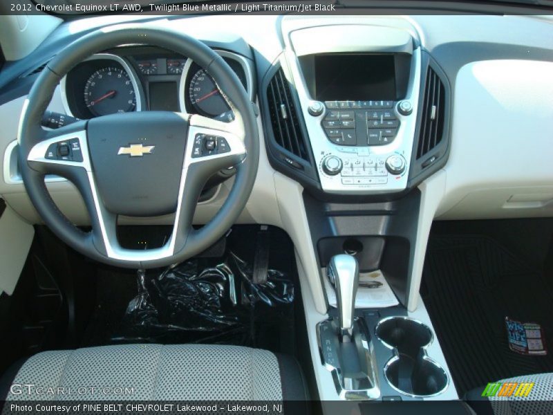 Twilight Blue Metallic / Light Titanium/Jet Black 2012 Chevrolet Equinox LT AWD