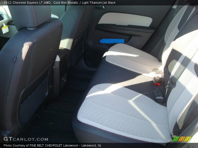 Gold Mist Metallic / Light Titanium/Jet Black 2012 Chevrolet Equinox LT AWD